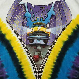 Grateful Dead Tie Dye New York City Taxi SYF Rose